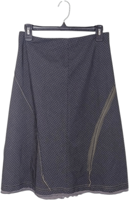 Vintage Scalloped Hem Skirt