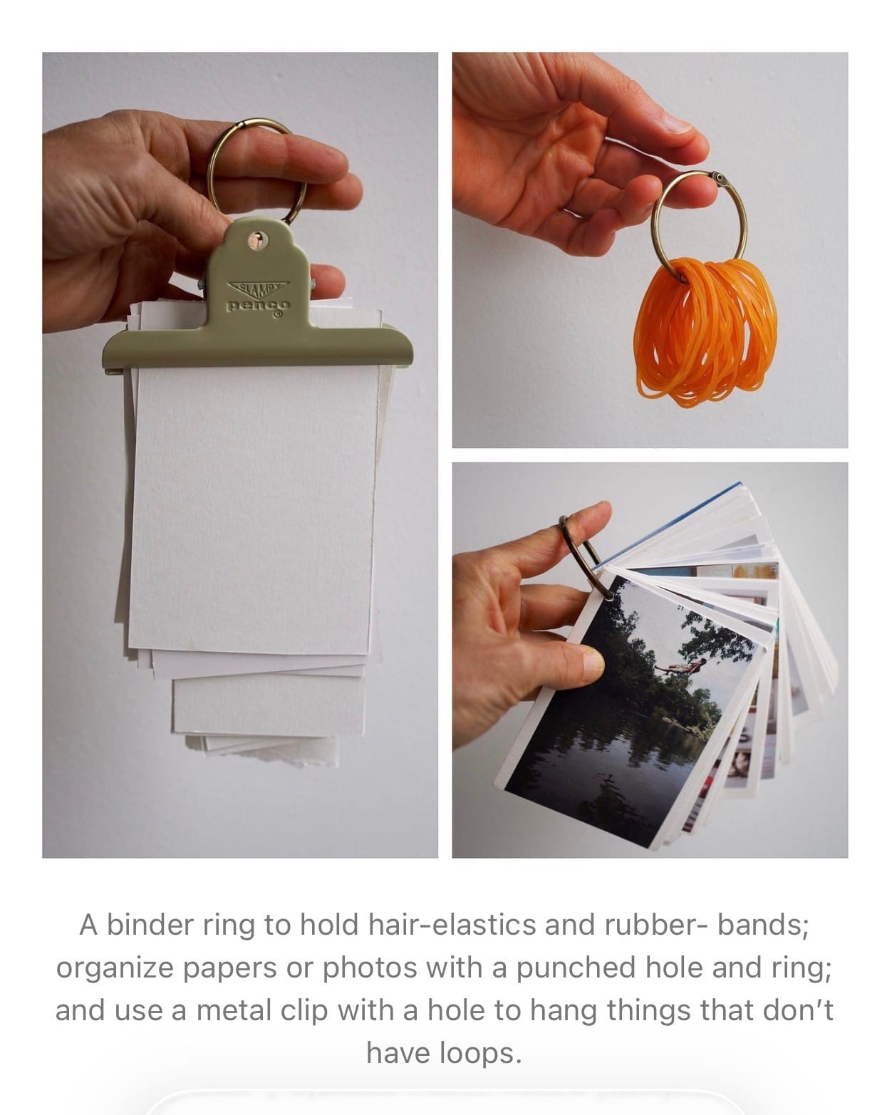 Rose Pearlman’s Ode to Binder Rings