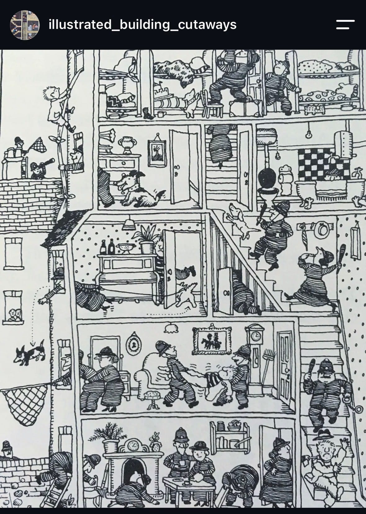 Illustrated Building Cutaways