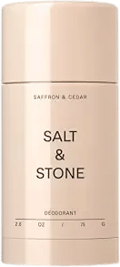 Salt and Stone Saffron and Cedar Deodorant