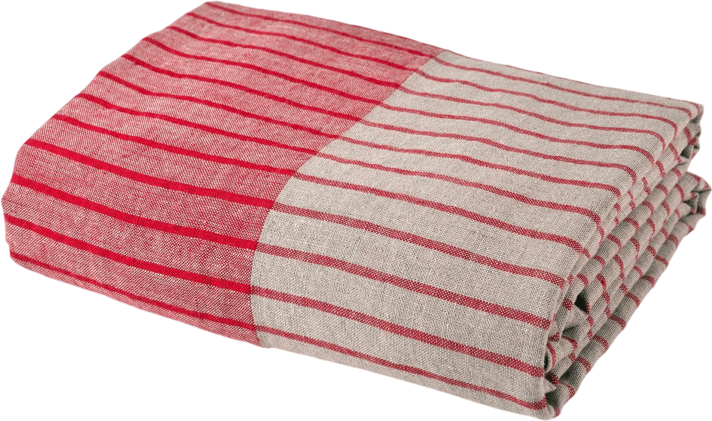 Travel Weight Linen Beach Blanket