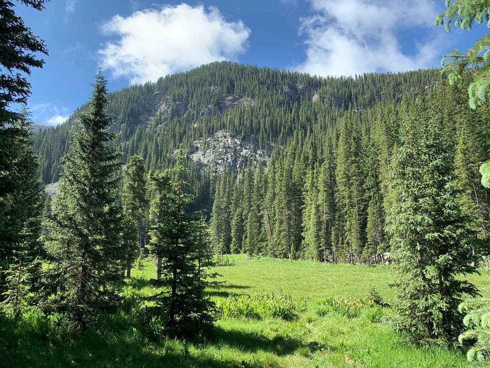 Nambe Lake Trail in Santa Fe National Forest