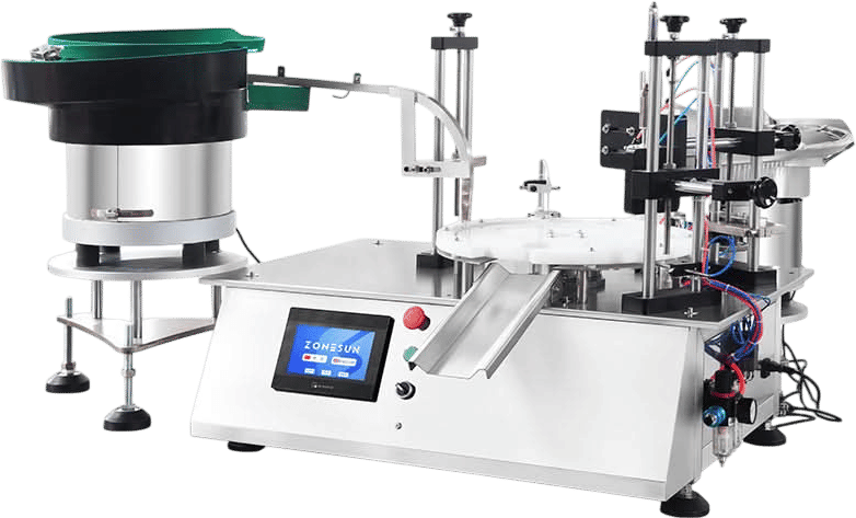 ZONESUN ZS-AFC7C Perfume Bottle Filling Capping Machine