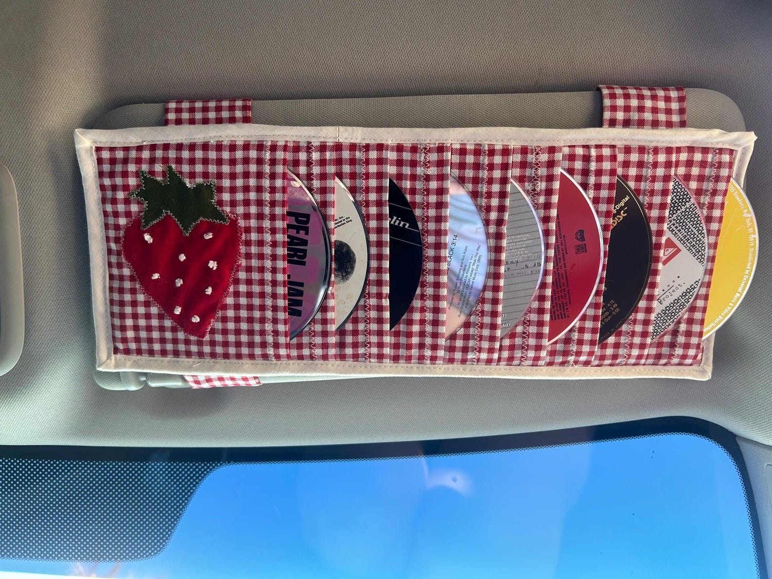 listening to CDs in the car again