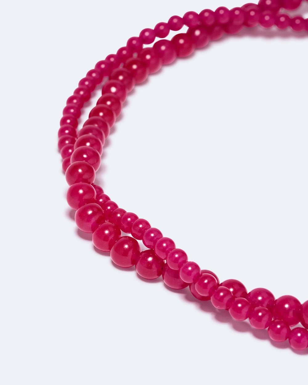 COMPLETEDWORKS Sequence Chalcedony Bead and Recycled Silver Necklace