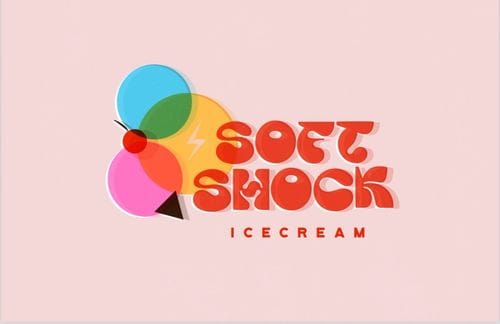 Soft Shock Ice Cream logo