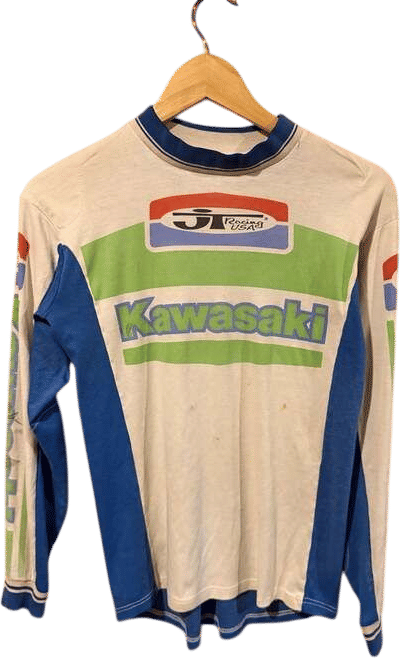 Kawasaki motorcross jersey