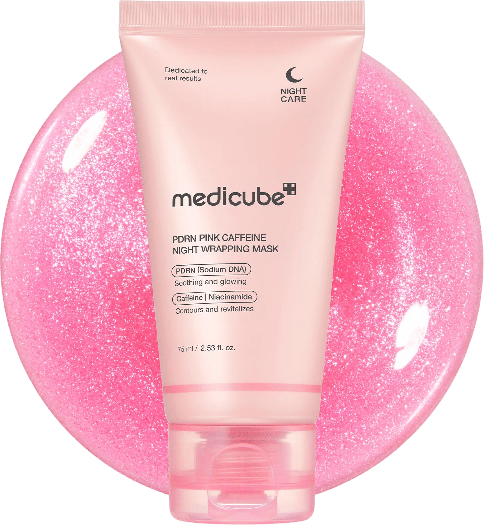 PDRN Pink Caffeine Night Wrapping Mask