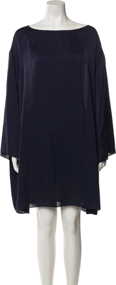 The Row Bateau Neckline Mini Dress