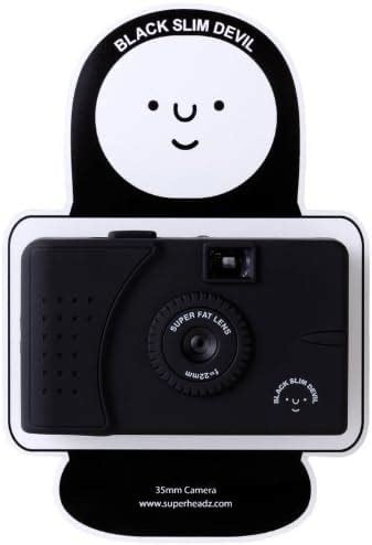 black slim devil ultra wide angle camera