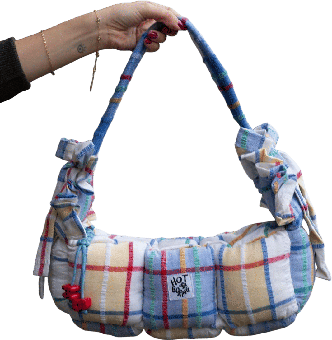 Sunday Tea Baguette Puffer Bag