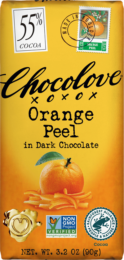 Orange Peel in Dark Chocolate