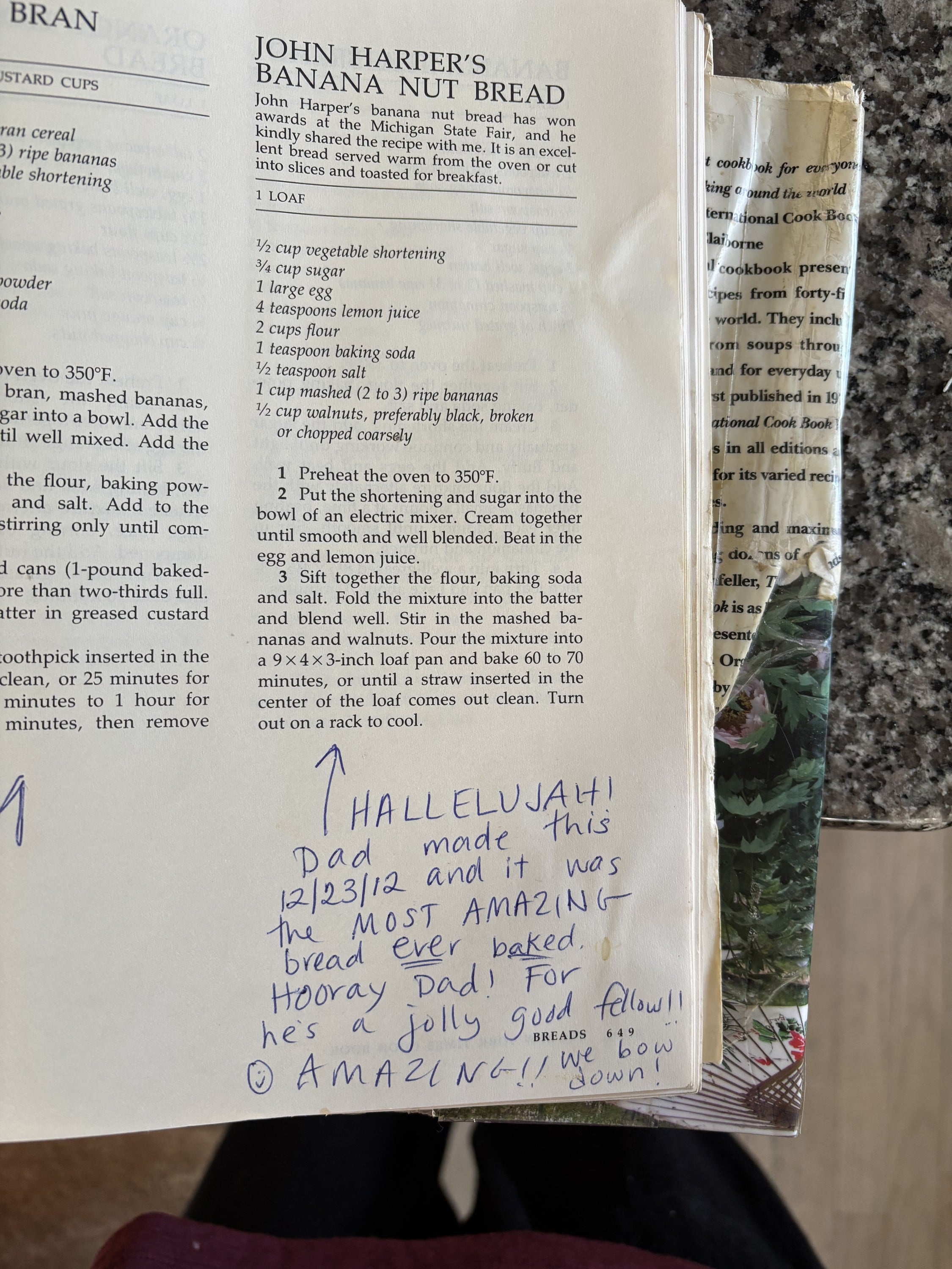 Writing in your cookbooks