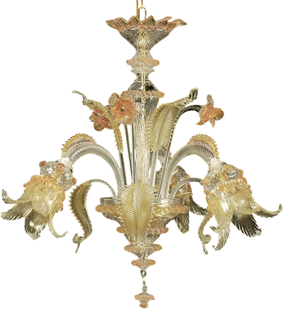 Vintage Murano Glass Chandelier