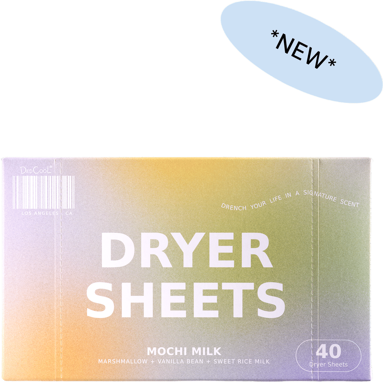Dryer Sheets Mochi Milk