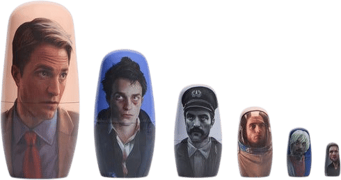 Robert Pattinson Nesting Dolls