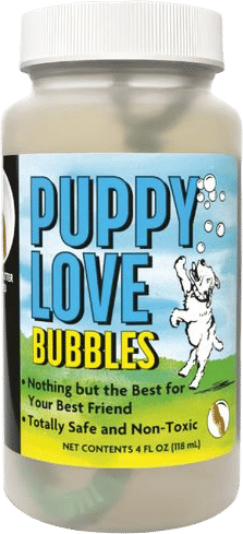 Puppy Love Peanut Butter Scented Bubbles