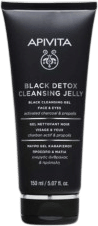 Apivita black jelly face wash