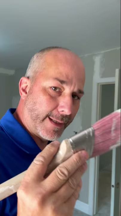 How to Paint a Straight Line WITHOUT Tape