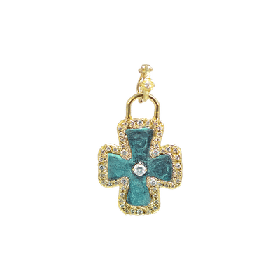 Artifact Cross Enhancer with Diamonds