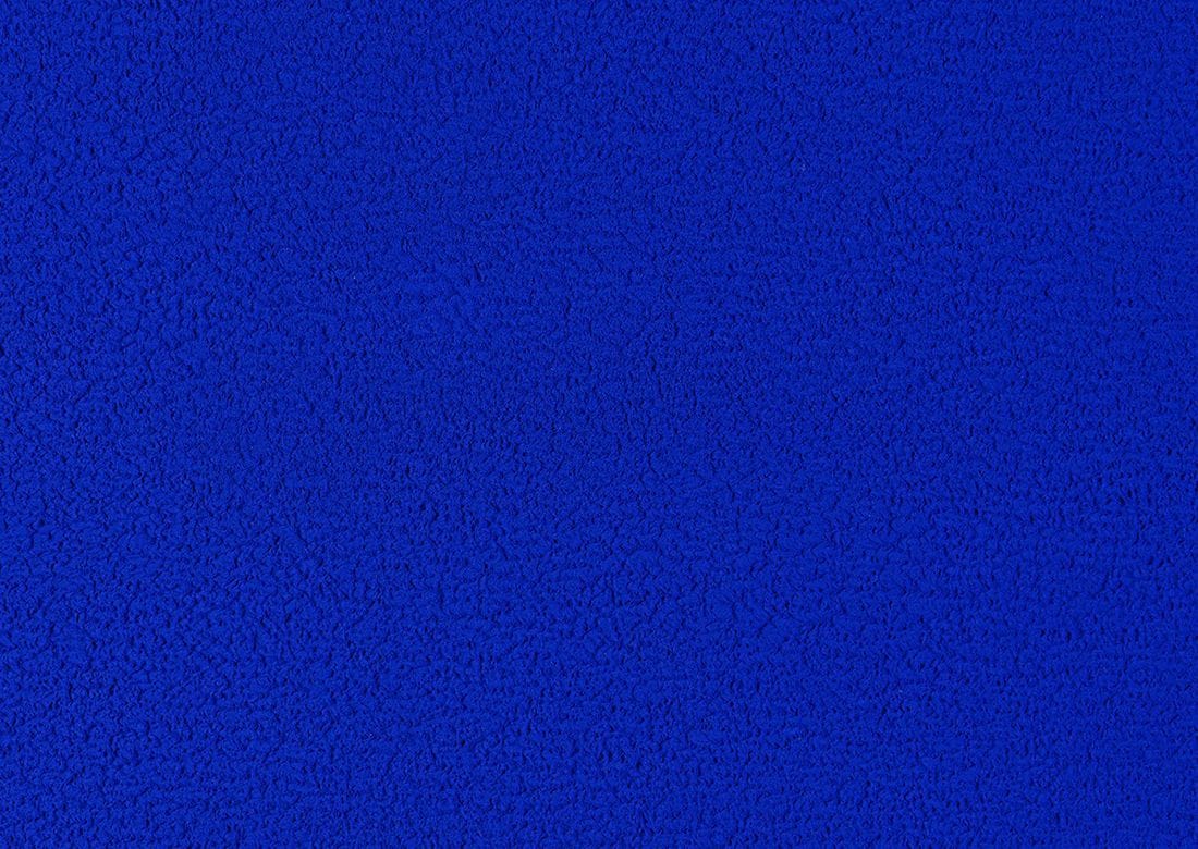 blue monochrome by ives klein