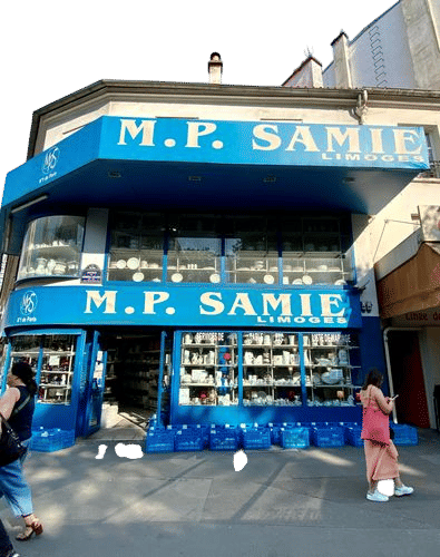 Porcelaine MP Samie - 14th Arr.