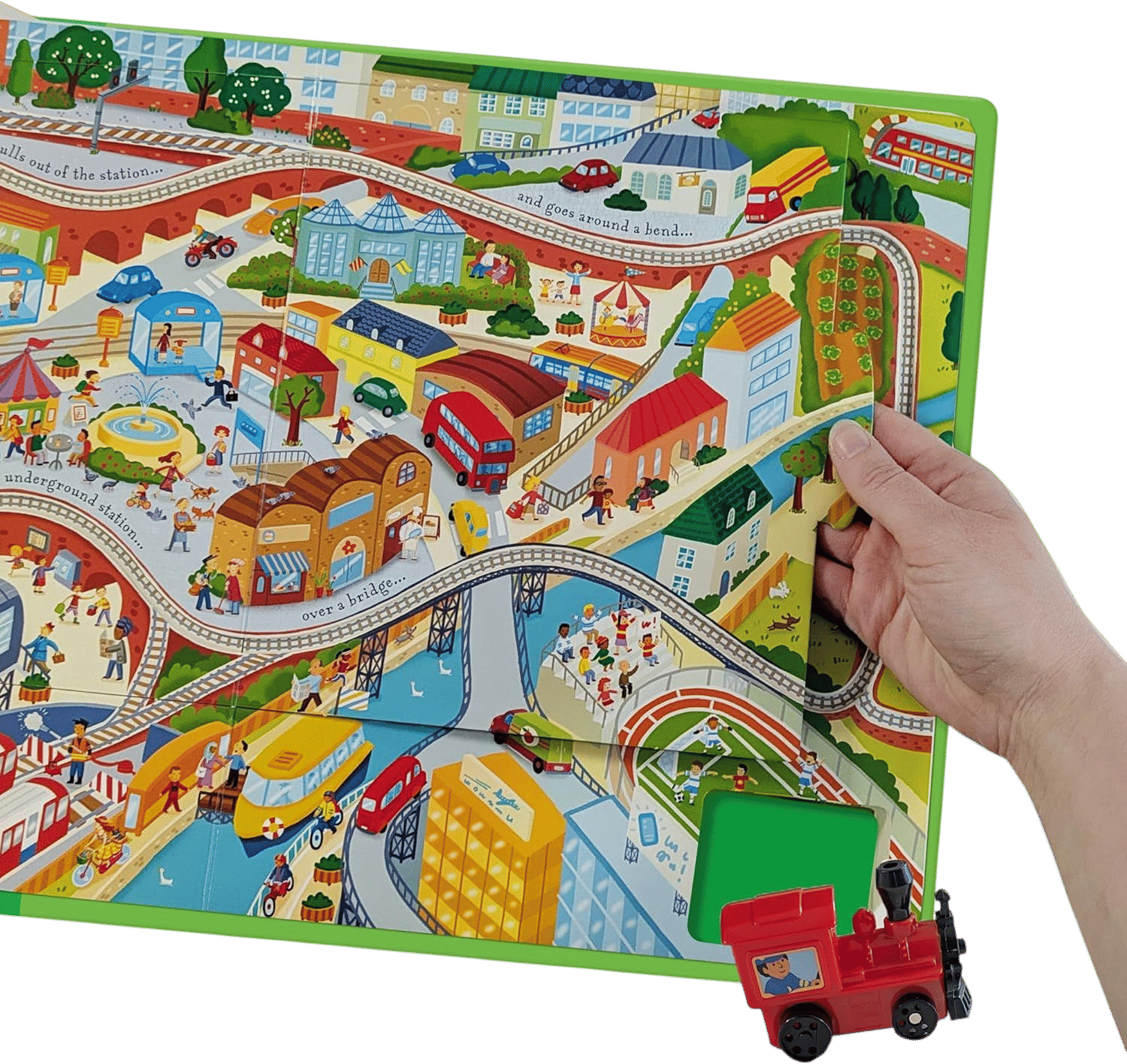 Wind-up Train: A Toy and Book Combo