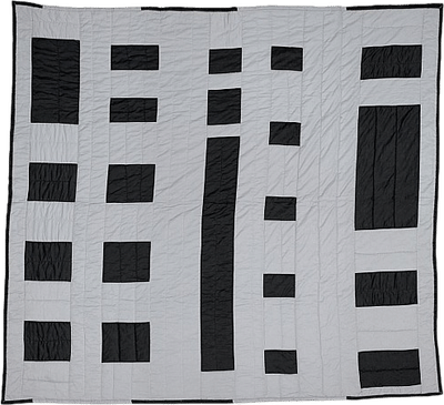 "Strip" Quilt by Essie Bendolph Pettway