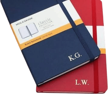 Monogrammed Notebooks