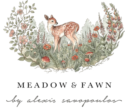 Meadow & Fawn Art
