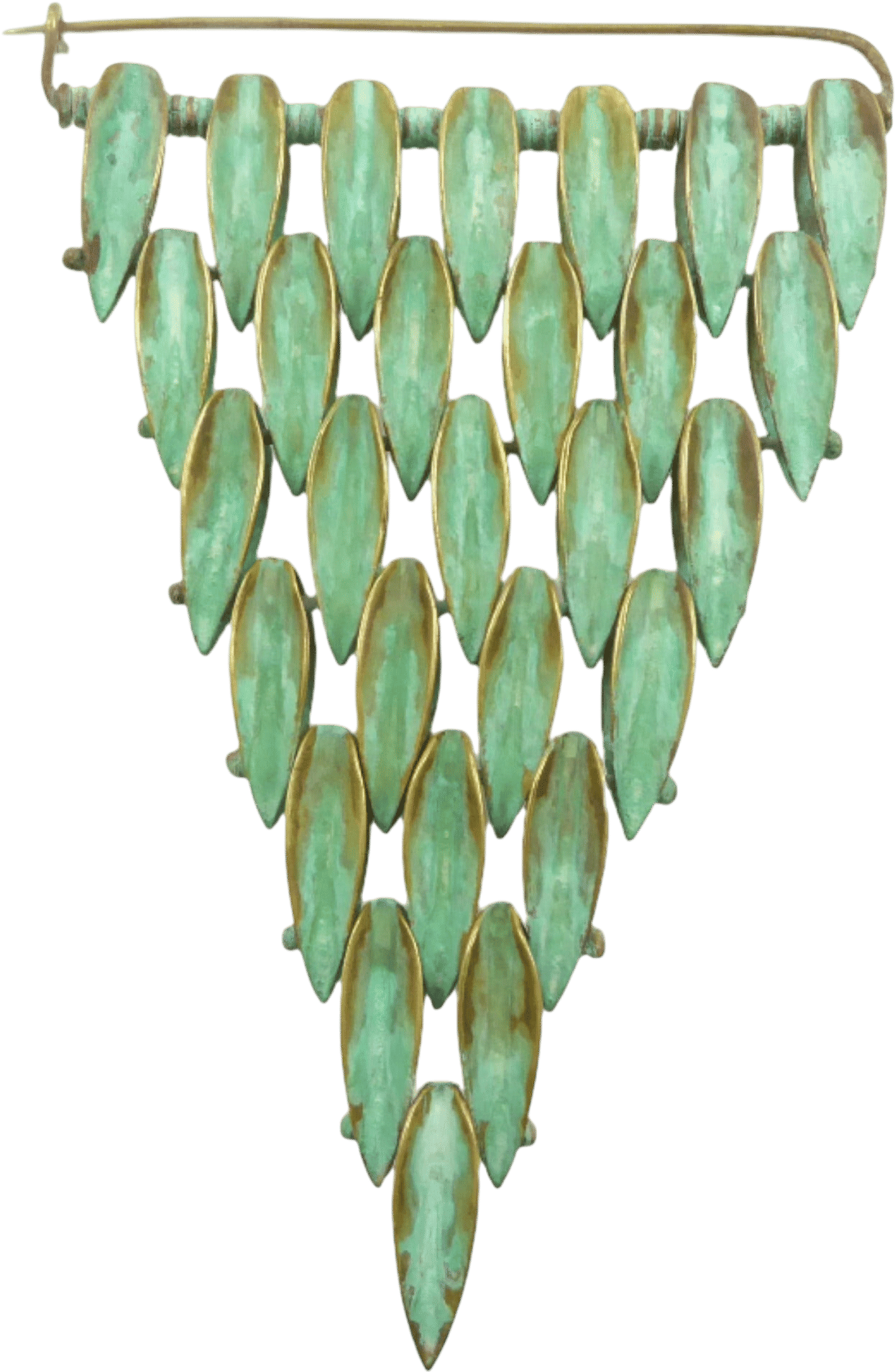 Huge Robert Lee Morris Dart Brooch