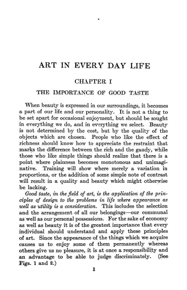 A manifesto on beauty and utility