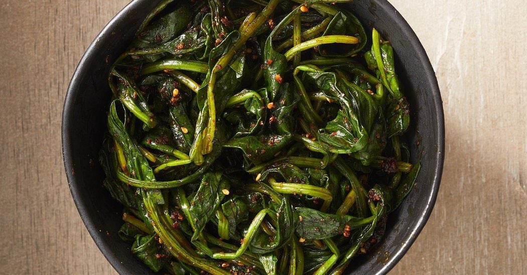 Spinach Gomaae Recipe