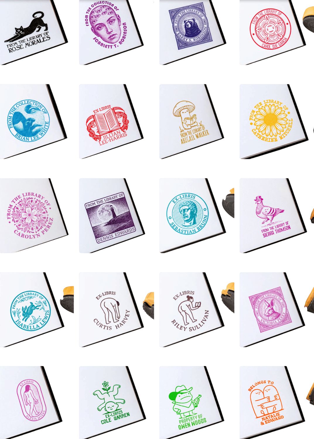 Personalized Ex Libris Stamp