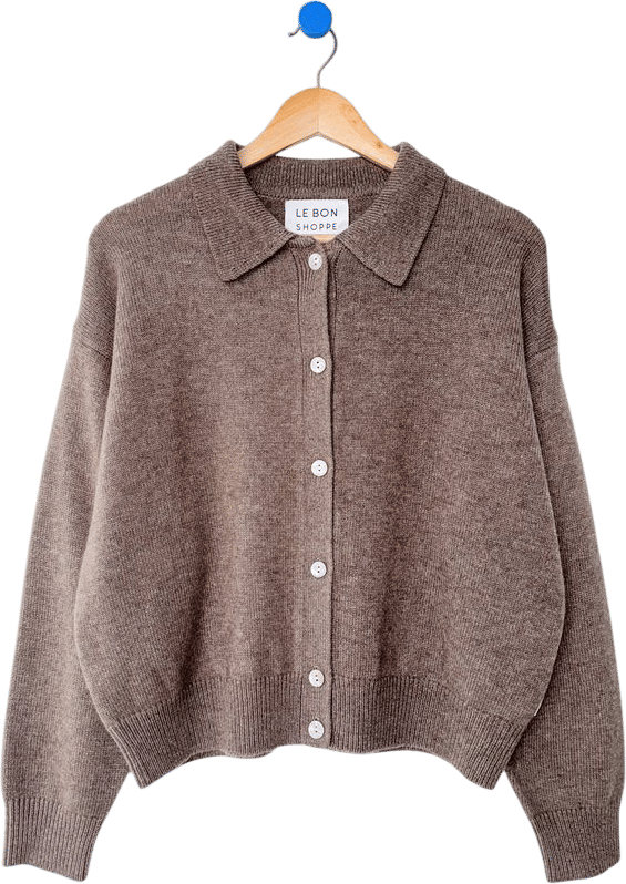 Lou Cashmere Cardigan - Frappe