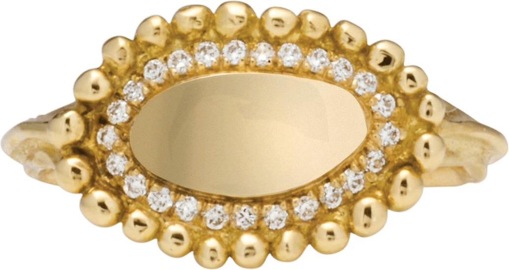 Atalante Ring with Diamond