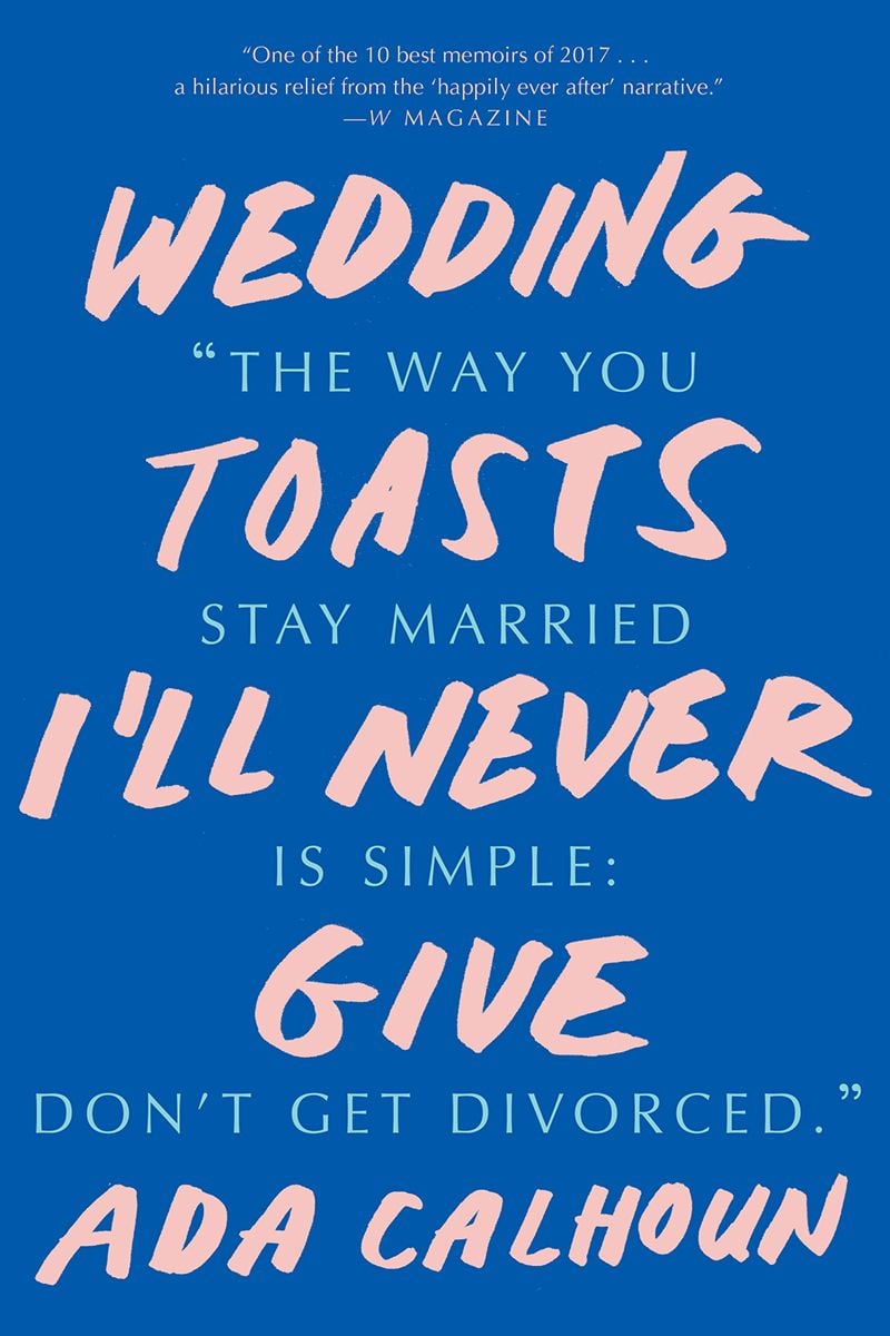 Wedding toasts I'll never give