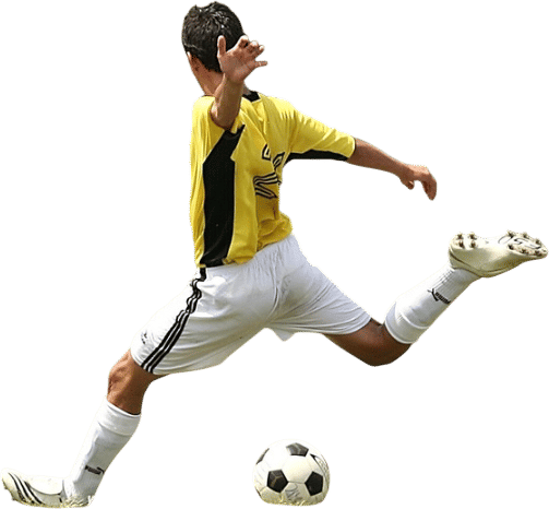 Watching a soccer game all the way through with no distractions.