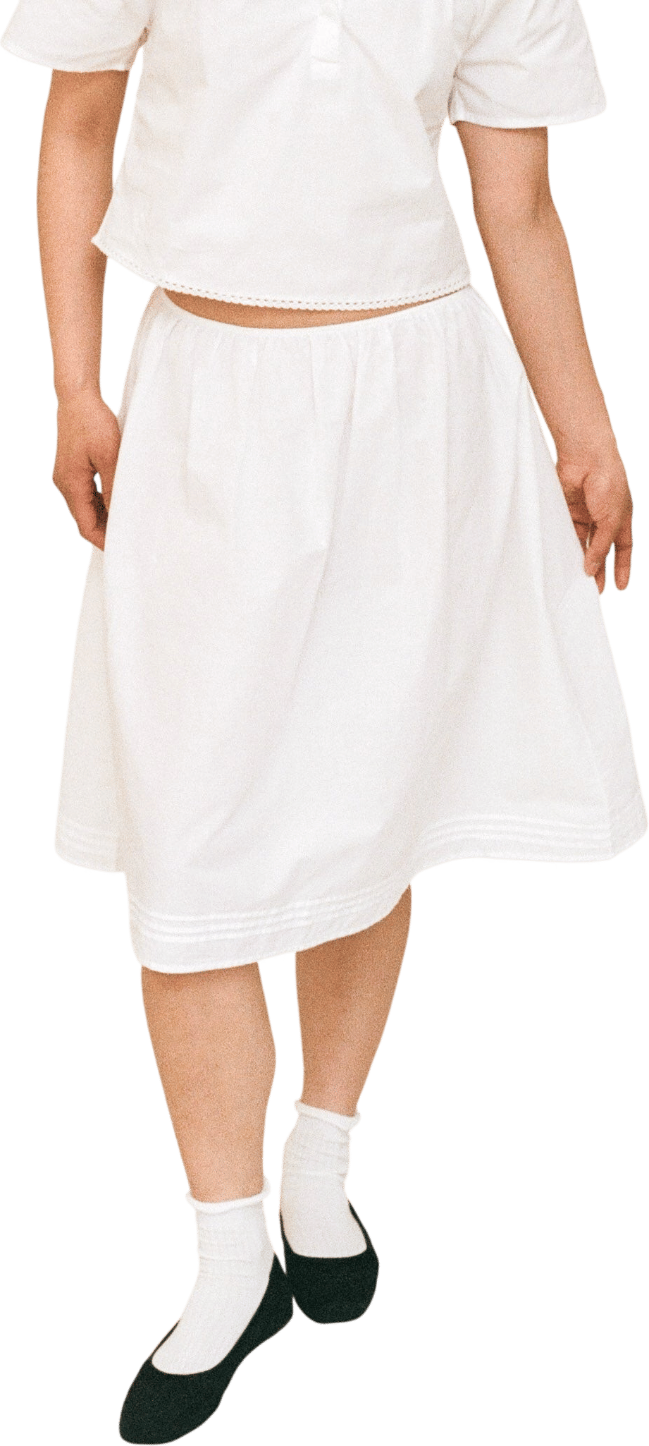 The Wendy Skirt, White
