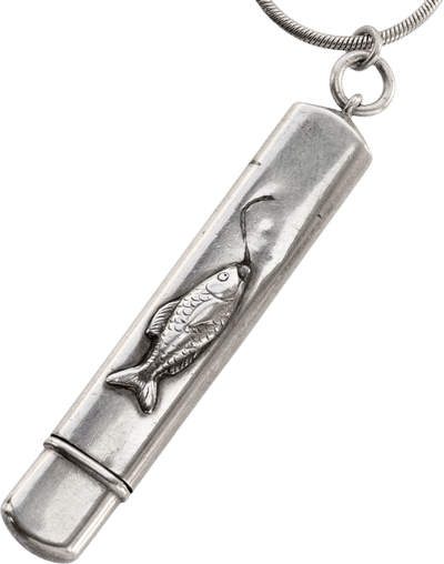 c1920 Silver Fish Pencil