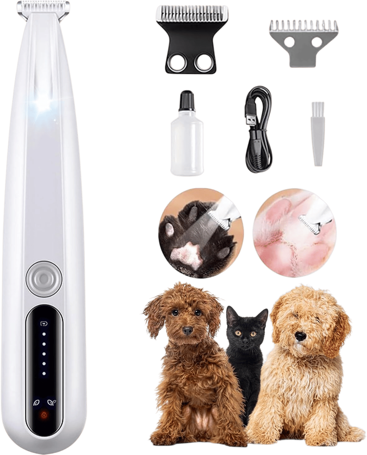 Dog Hair Trimmer (Paws, etc…)