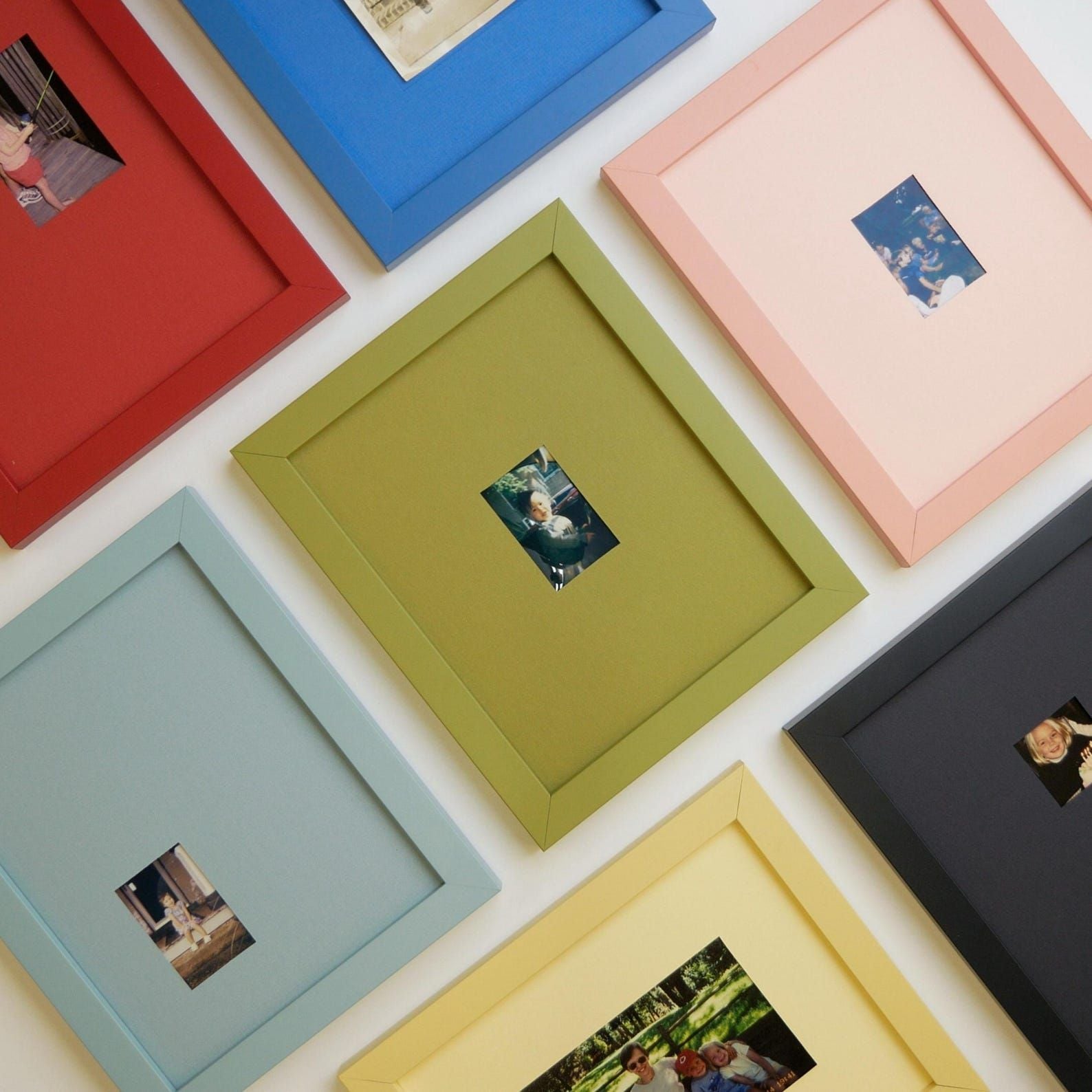 Custom Monochromatic Picture Frame