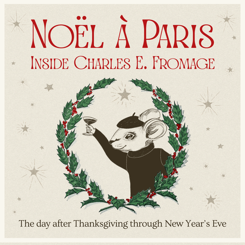 charles e. fromage nöel à paris pop up