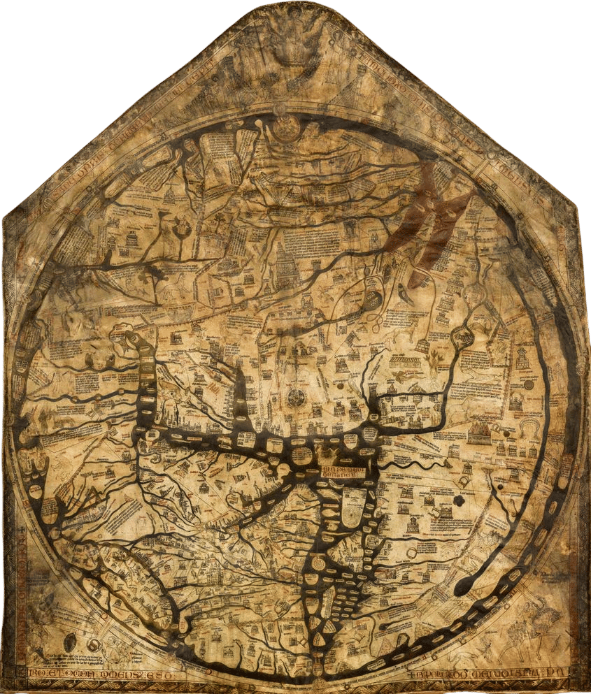 Apple-sniffers/The Gangines of the Hereford Cathedral Mappa Mundi