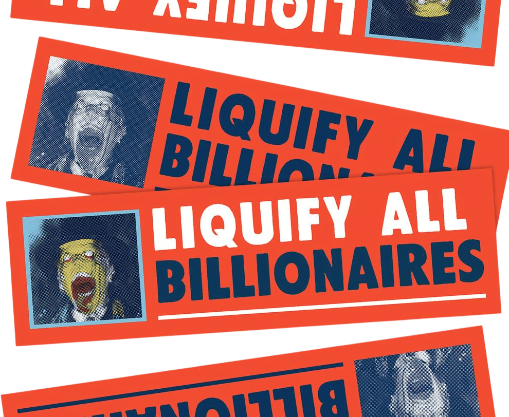 Liquify Bumper Sticker