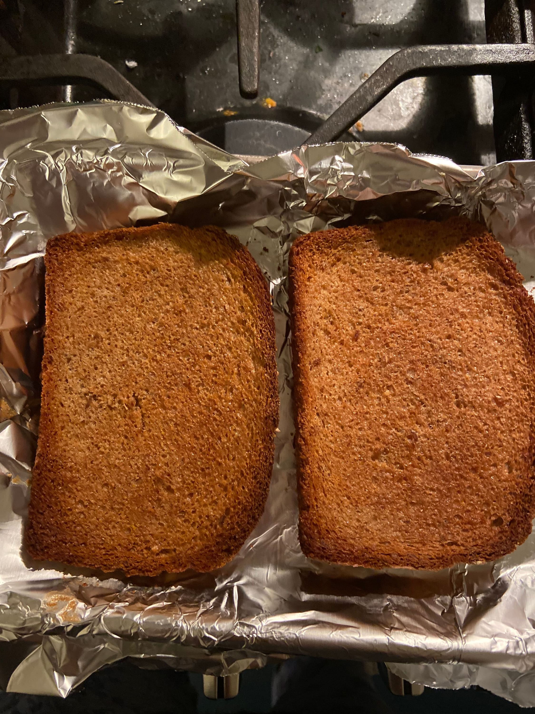 Oven toast