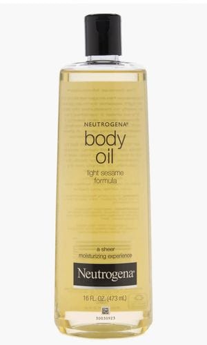 Neutrogena body oil