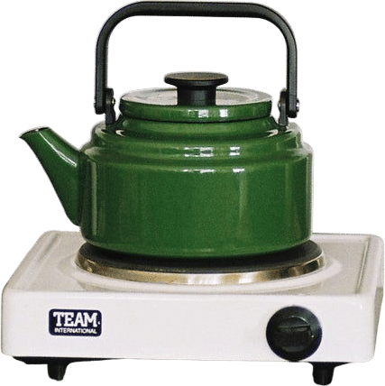This Japanese tea kettle