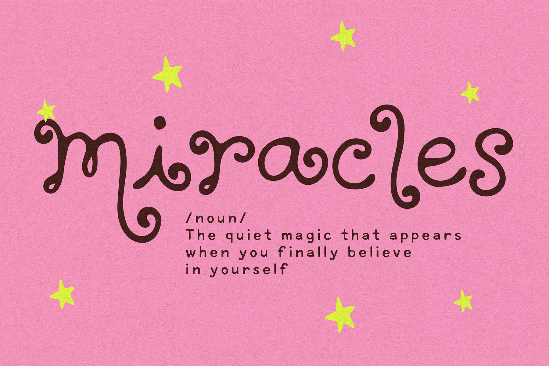 font : pink champagne