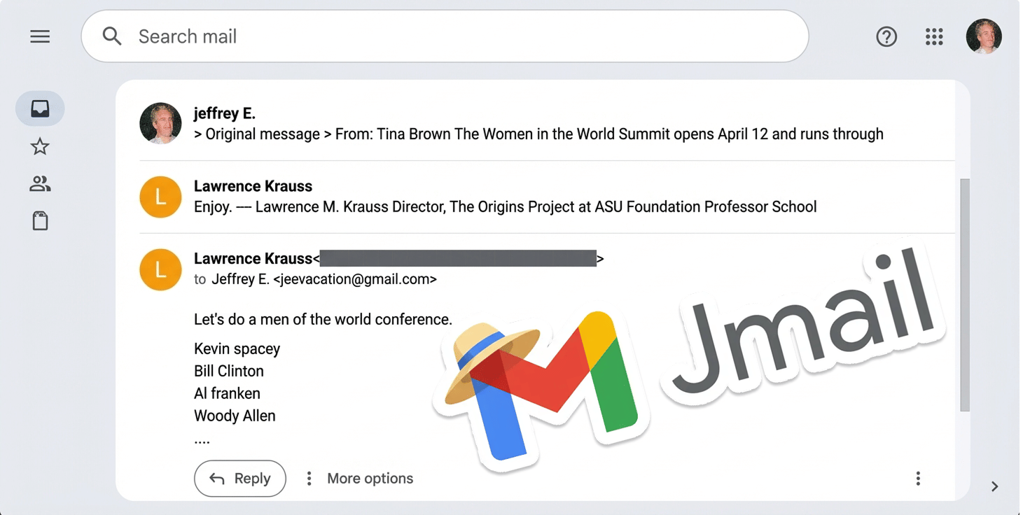 Jmail - Jeffrey Epstein’s emails